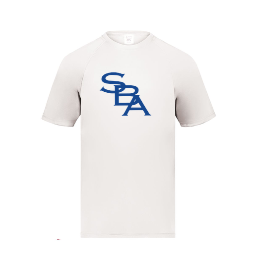 [2790.005.S-LOGO2] Men's Smooth Sport T-Shirt (Adult S, White, Logo 2)