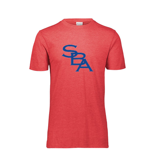 [FTSCUBRD-AS-LOGO2] Decker Men's Tri-Blend T-Shirt - Short Sleeve (Adult S, Red, Logo 2)