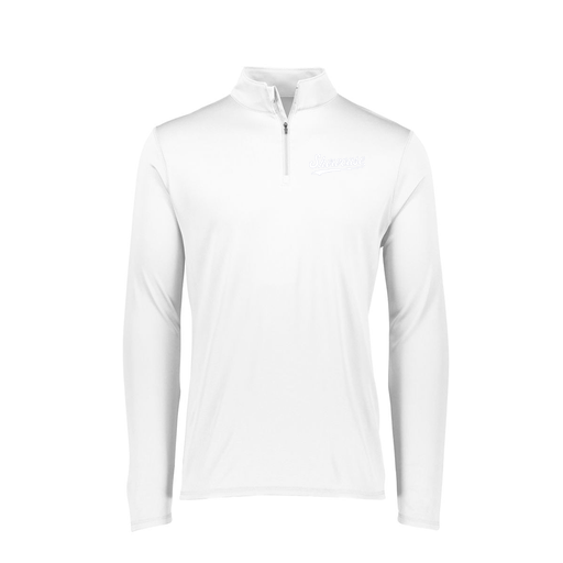 [2787.005.XS-LOGO3] Ladies Dri Fit 1/4 Zip Shirt (Female Adult XS, White, Logo 3)