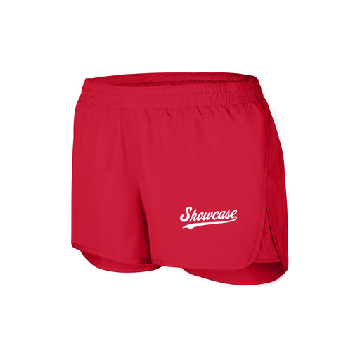 [2430.040.XS-LOGO3] Women's Performance Shorts (Female Adult XS, Red, Logo 3)