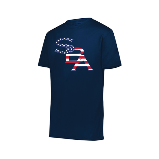 [222818.065.S-LOGO1] Men's Movement Dri Fit Shirt (Adult S, Navy, Logo 1)