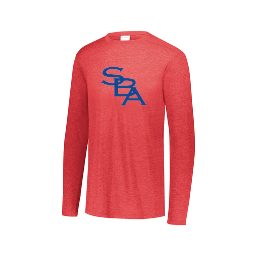 [3075.V96.XS-LOGO2] Men's LS Ultra-blend T-Shirt (Adult XS, Red, Logo 2)