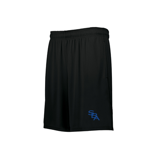 [229511.080.XS-LOGO2] Men's Swift Short (Adult XS, Black, Logo 2)