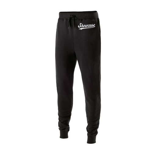 [229548.080.XS-LOGO3] Men's 60/40 Fleece Jogger (Adult XS, Black, Logo 3)