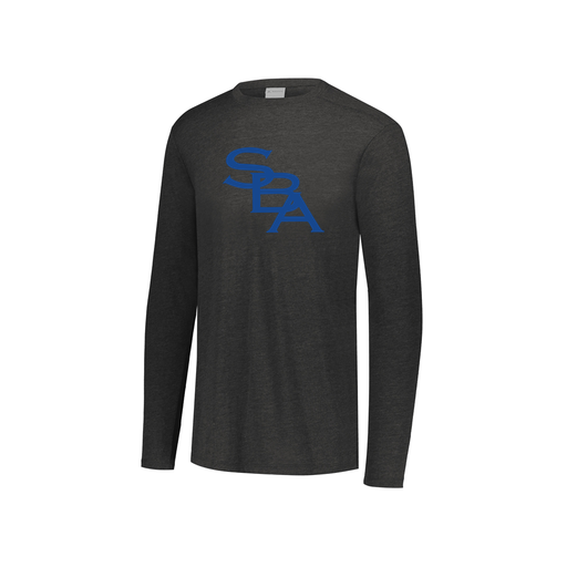 [FTLCUBBK-YS-LOGO2] Youth LS Ultra-blend T-Shirt (Youth S, Black, Logo 2)