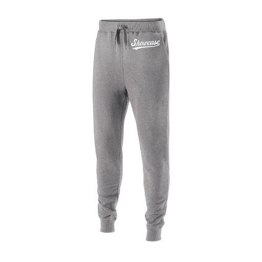 [229648.017.S-LOGO3] Youth 60/40 Fleece Jogger (Youth S, Silver, Logo 3)