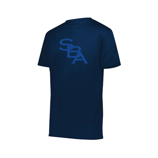 [222819.065.XXS-LOGO2] Youth Movement Dri Fit Shirt (Youth XXS, Navy, Logo 2)